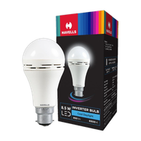 HAVELLS 8.5 W LED Inverter Bulb 4 hrs Bulb Emergency Light(White)