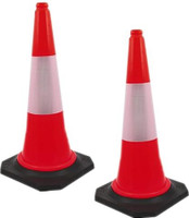 Kunplast Parking Barrier Traffic Cones for no parking zones, road safety Emergency Sign