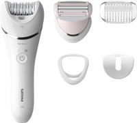 PHILIPS BRE710/00 Cordless Epilator(White, Silver)