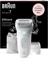 Braun Silk-epil 7-041 Cordless Epilator(White)