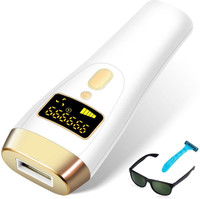 sellastic Painless IPL Laser Hair Removal Epilator for Body, Facial, Bikini, Arms(White)