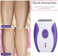 K EMEY Rechargeable Shaver Washable Head Female Razor Epilator Cordless Epilator(Multicolor)