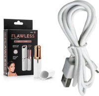 Epilatorr Painless Face Hair Remover Trimmer For Women-Upper Lip, Chin Cordless Epilator(White)