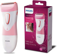 PHILIPS HP6306/00 Cordless Epilator(Pink, White)