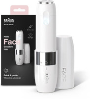 Braun Face Mini Hair Remover FS1000 Cordless for Women Cordless Epilator(White)