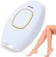 LUFJIKA Laser Hair Removal, Permanent Hair Remover on Face and Body Cordless Epilator(White)