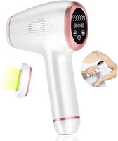 ClothyDeal IPL Ultra Permanent FullBody Laser HairRemoval Machine 999,999 Flashes_ZX2V5DS9R Corded Epilator(White)