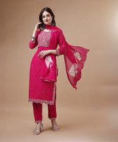 berrylicious Women Kurta Pant Dupatta Set
