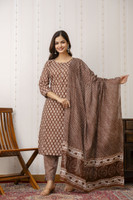 Divastri Women Kurta Pant Dupatta Set