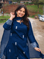 pinfit Women Kurta Pant Dupatta Set