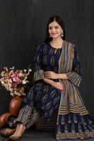 Divastri Women Kurta Pant Dupatta Set