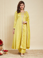 MOKOSH Women Kurta Pant Dupatta Set