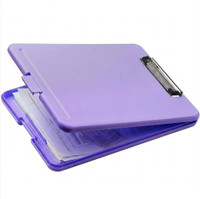AQUATIDE Storage Clipboard Writing Exam Pad(Set of 1, Purple)