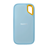 SanDisk Extreme Portable 1 TB External Solid State Drive (SSD) 1050MB/s, 1000MB/s W, 3mtr Drop Protection, PC,MAC & TypeC Enabled, 5Y Warranty(Sky Blue)