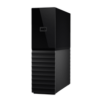 WD My Book 4 TB External Hard Disk Drive (HDD) 5 GB/s, USB 3.0, with Password Protection, Compatible with Windows and Mac(Black)