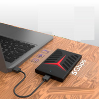 ULTRABYTES 500 GB External Hard Disk Drive (HDD)(Red Black)