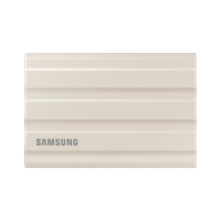 Samsung T7 Shield 1TB USB 3.2 Gen 2(10 Gbps),IP65 Rated,Speed upto 1050 MB/s,(MU-PE1T0K) 1 TB External Solid State Drive (SSD)(Beige, Black)