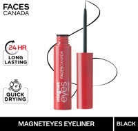 FACES CANADA Magnet Eyes Waterproof and Glossy Eye Liner 3.5 ml(DEEP BLACK)