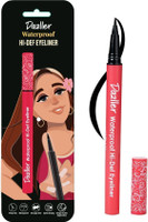 Dazller Waterproof Hi-Def Eyeliner Pen, Long-Lasting,Quick-Dry,Single Stroke Application 1.1 ml(Black)