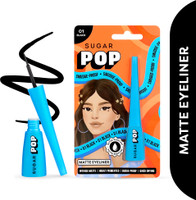 SUGAR POP Matte Finish Eyeliner Upto 24 Hrs wear|Smudge-Proof Pencil, Water-Resistant, 4.5 ml(Black)