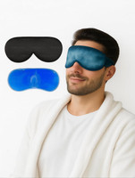 Episkey Velvet Cooling Gel Relaxing Eye Sleep Mask For Dark Circles Dry Eyes Pain Relief(1 Unit)