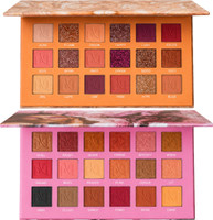 MINARA Nude Eye Shadow Palette and Rose Gold (18+18 colors) 200 g(Multicolor)