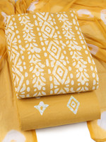 Sun Fashion And Lifestyle Cotton Blend Printed Kurta & Churidar Material