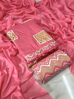 krishna boutique Pure Cotton Printed Salwar Suit Material