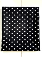 KurtiKo Crepe Polka Print Gown/Anarkali Kurta & Bottom Material