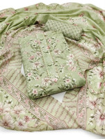 Laxuria Fashion Cotton Blend Floral Print Salwar Suit Material