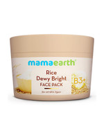 Mamaearth Rice Dewy Bright Face Pack with Rice Water & Niacinamide For Glass Skin(200 g)