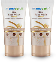 Mamaearth Rice Water & Niacinamide for Glass Skin Face Wash(300 ml)