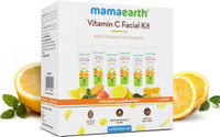 Mamaearth Facial Kit with Vitamin C & Turmeric for Skin Illumination(60 g)