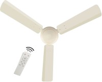 Sameer Auster 5 Star Energy Saving Anti Dust 1200 mm BLDC Motor with Remote 3 Blade Ceiling Fan(White, Pack of 1)