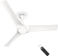 Atomberg Aris starlight 5 Star 1200 mm BLDC Motor with Remote 3 Blade Ceiling Fan(Marble white, Pack of 1)