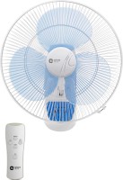 Orient Electric Orient wall 49 with remote 400 mm Silent Operation 3 Blade Wall Fan(Crystal White, Pack of 1)