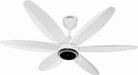 DIGISMART AEROS HEXA with 5 Year Warranty BLDC Motor with Remote 1200 mm Ceiling Fan(5 Star | White | Pack of 1)