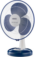 USHA Mist Air Flo 400 mm 3 Blade Table Fan(Dark Blue | Pack of 1)