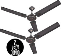 MinMAX Winger 48" HIGH SPEED 1200 mm with 24 Months Warranty Energy Saving 1200 mm Ceiling Fan(Brown | Pack of 2)