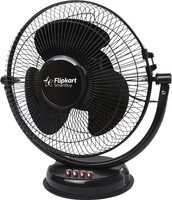 Flipkart SmartBuy Atomic 300 mm Ultra High Speed 3 Blade Table Fan(Charcoal Grey, Pack of 1)