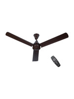 KEMAJUAN KFN01SY-SYNAPSE-BROWN with 2 Year Warranty BLDC Motor, Energy Saving, Remote Controlled, High Air Delivery 1200 mm Ceiling Fan(5 Star | Brown | Pack of 1)