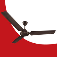 Max Speed Classic Ceiling Fan for Small Room, Kitchen and Pooja Room with 12 Months Warranty Ultra High Speed 1200 mm Ceiling Fan(3 Star | Anti Dust Brown | Pack of 1)