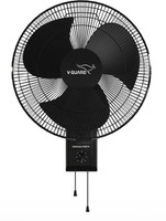 V-Guard Gatimaan HSW N (Black) 400 mm 3 Blade Wall Fan(Ultra High Speed | Black | Pack of 1)