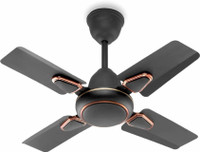 HANEUL HN-FIESTA 600 mm 4 Blade Ceiling Fan(Ultra High Speed | BROWN | Pack of 1)