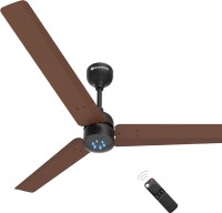 Atomberg Renesa 5 Star BEE Rated 1200 mm BLDC Motor with Remote 3 Blade Ceiling Fan(Matte Brown & Black, Pack of 1)
