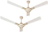 ACTIVA COROLLA ANTI DUST PACK OF 2 1200 mm 3 Blade Ceiling Fan(IVORY | Pack of 2)