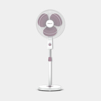 BAJAJ Robusto 400Mm Lavender white Pedestal Fan with 2 Year Warranty 400 mm Pedestal Fan(Lavender & White | Pack of 1)