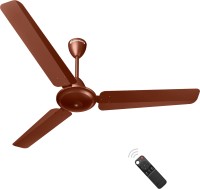 Atomberg Ameza 5 Star BEE Rated 5 Star 1200 mm BLDC Motor with Remote 3 Blade Ceiling Fan(Gloss Brown, Pack of 1)