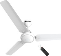 Atomberg efficio Ceiling fan 1200MM-White 5 Star 1200 mm BLDC Motor with Remote 3 Blade Ceiling Fan(White, Pack of 1)