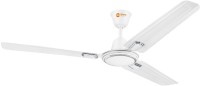 Orient Electric Ujala Air Deco 1 Star 1200 mm Ultra High Speed 3 Blade Ceiling Fan(White Silver, Pack of 1)